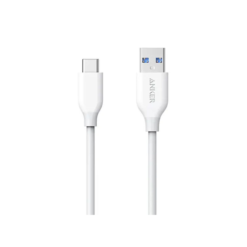 Anker Powerline USB-C to USB 3.0 3ft- White